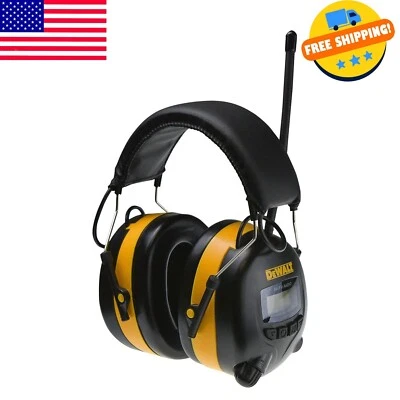 Radio AM/FM Digital Tune Electronic Ear Muff Auriculares Radio Foto 1 de 4