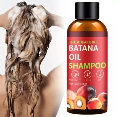 Batana Oil Shampoo | Hair Growth, Strengthening & Organic Cold-Pressed Sebi 100g - Image 1 of 4
