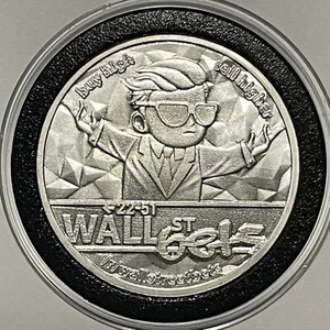 Wall Street Bets Silver Squeeze AMC GME Collect Coin 1 Troy Oz .999 Fine ��Round - Bild 1 von 12