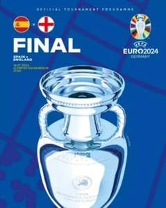 * EURO 2024 FINAL - ENGLAND v SPAIN - OFFICIAL PROGRAMME - MINT PROGRAMME * - Picture 1 of 1