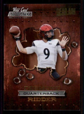 2021 Wild Card Alumination Dead Aim #ANDA8 Desmond Ridder - Image 1 of 2