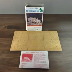 "Mini Clásicos de Madera 6x4"" en Camión Miniatura Kit de Construcción Fácil de Montar De Colección" - Imagen 1 de 11