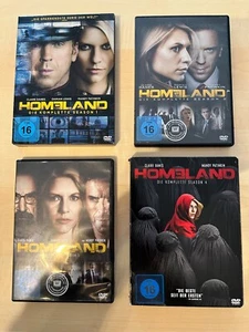 DVD Staffel / Season 1- 4 von HOMELAND - Claire Danes - TOP SERIE - USA Spannung - Bild 1 von 1