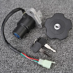 Ignition Switch Fuel Gas Cap Keys Fit For Yamaha XT600 TW200 DT200 DT200R XT225 - Foto 1 di 10