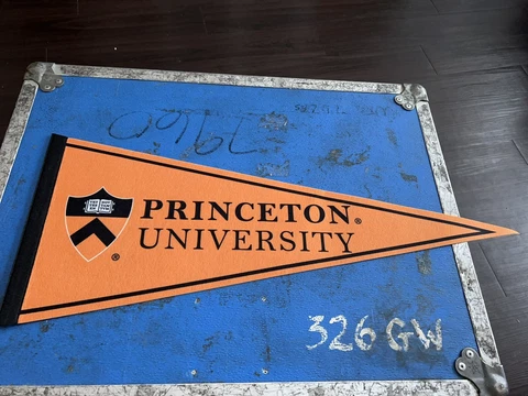 Princeton University Felt Pennant Official Collegiate 12X30 Cover