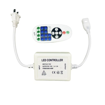 High-voltage AC110V Waterproof COB LED Strip Dimmer and Remote Control Set - Image 1 of 4