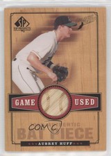 2001 SP Top Prospects Game Used Bat Aubrey Huff #B-AH