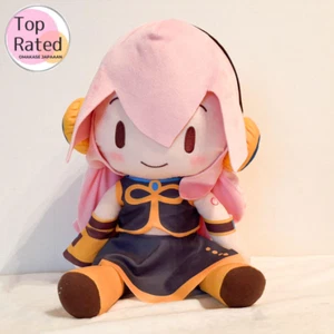 Peluche pupazzo Megurine Luka Fuwapuchi LL peluche grande taglia SEGA Giappone 2025 nuovo - Foto 1 di 8