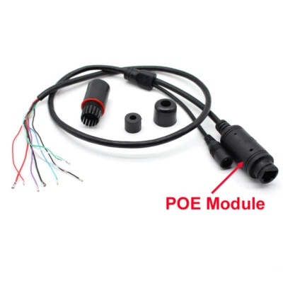 4pcs POE module LAN RJ45 IP end Cable Built-in 48V to 12V waterproof for POE cam - Image 1 of 4