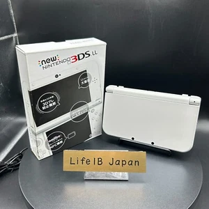 NEW Nintendo 3DS XL LL perlweiß Handheld-Konsole Japan-Import - Bild 1 von 21