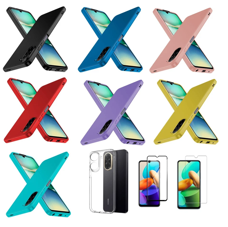 TODOBARATO 24HORAS Funda Para Xiaomi Redmi A5 4G / Poco C71 4G Silicona Gel Lisa Premium + Cristal