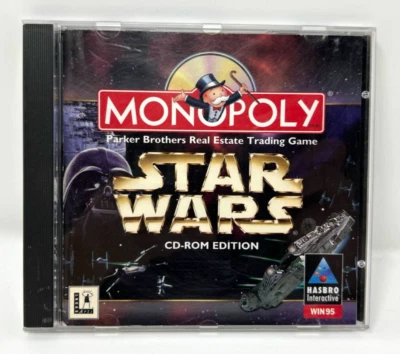 Star Wars Monopoly CD-ROM Edition (PC 1997) CIB - Vintage - Image 1 of 3