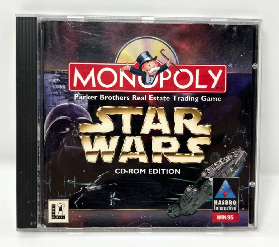 Star Wars Monopoly CD-ROM Edition (PC 1997) CIB - Vintage - Image 1 of 3