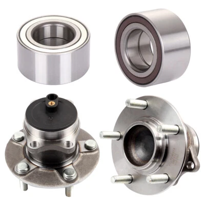 Cojinete de cubo de rueda delantero trasero tracción delantera 4 piezas para Mitsubishi Lancer Outlander 2008-2015 Foto 1 de 4