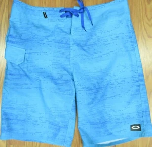 SHORTS DE BAÑO OAKLEY SIN FORRO PERFORMANCE FIT POLIÉSTER AZUL Talla 30 - Imagen 1 de 5