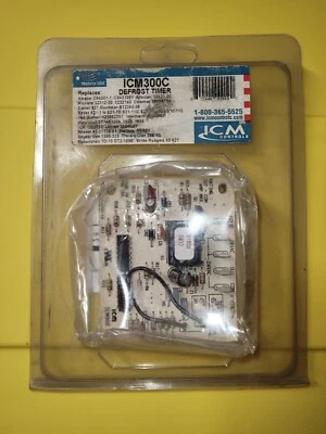 Heat Pump 🔥🔥🔥ICM300C Defrost Timer Control Board HVAC - Image 1 of 2