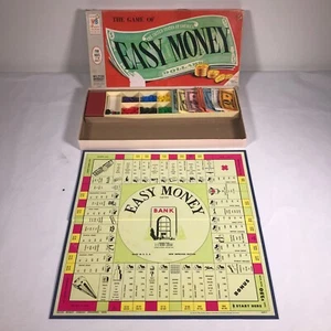Vintage MIlton Bradley Easy Money Vintage Board Game Cir.1956 [BE] - Picture 1 of 12