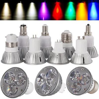 E27/E14/E12/GU10/MR16/GU5.3/B15 Dimmable 6W LED Spot Light Bulbs Epistar Lamp SA - Image 1 of 4