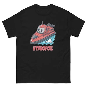 Camiseta con ilustración de vehículo de transporte Hydrofoil - Imagen 1 de 13