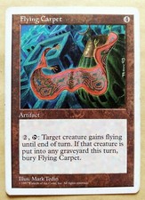 Flying Carpet-mtg FIFTH EDITION 5ed ex rare