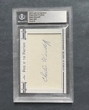 2013 Leaf Cut Signature Pride of the Pinstripe Charlie Butch Wensloff Auto 10/10