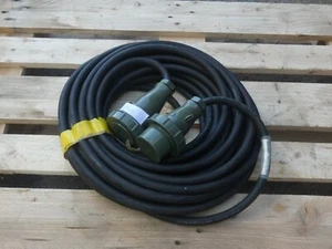 Verlängerungskabel 380V Starkstromkabel 25m 5G6 /5x6mm2/32A/IP67 Bundeswehr 644 - Bild 1 von 3