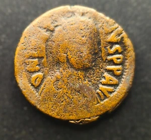 Rare Large BYZANTINE AE 33 CRUSADER COIN Follis Constantinople Mint VF+ BN - Picture 1 of 2