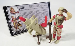 G.I. Joe Vintage - 1992 Duke Figur fast 100% komplett mit Karteikarte Hasbro - Bild 1 von 6