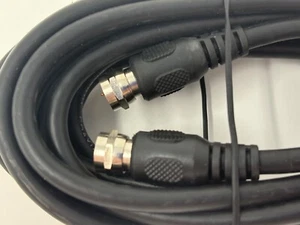 Cable coaxial de 6 pies macho a macho - 75 ohmios - tipo F - Imagen 1 de 9