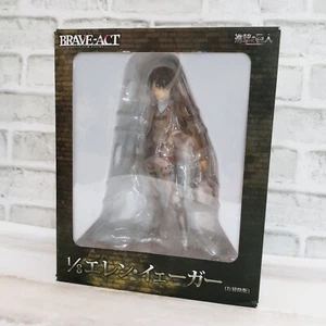 BRAVE-ACT Attack on Titan Eren Yeager Cleaning Version Statue Figure AUTHENTIC  - Picture 1 of 6