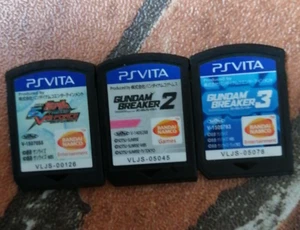 PS Vita Gundam EXTREME VS-FORCE & Gundam Breaker 2 & 3 JP Ver. Solo cartucho - Imagen 1 de 5