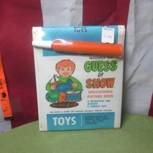 GUESS & SHOW Invisible Ink NWT Toys kit 1980s Lee Publications NWT - Picture 1 of 2