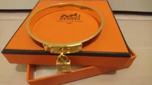 HERMES roter Emaille Armreif Armband massives Design 2,75 Zoll inklusive Box - Bild 1 von 10
