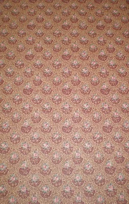 Estampado pequeño rosa vintage con diseño floral sobre encaje en marrón de Fine Decor 04411 Foto 1 de 4