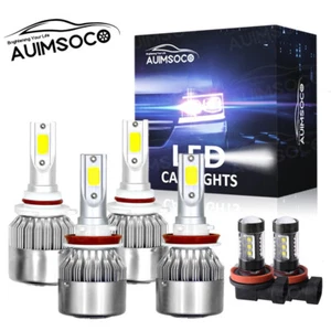 Para GMC Terrain 2010-2015 - 6x Combo LED haz alto/bajo + bombillas antiniebla - Imagen 1 de 19