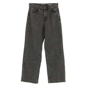 TOM TAILOR Damen Jeans Hose WIDE LEG Stretch black bleached schwarz 29124 - Picture 1 of 2