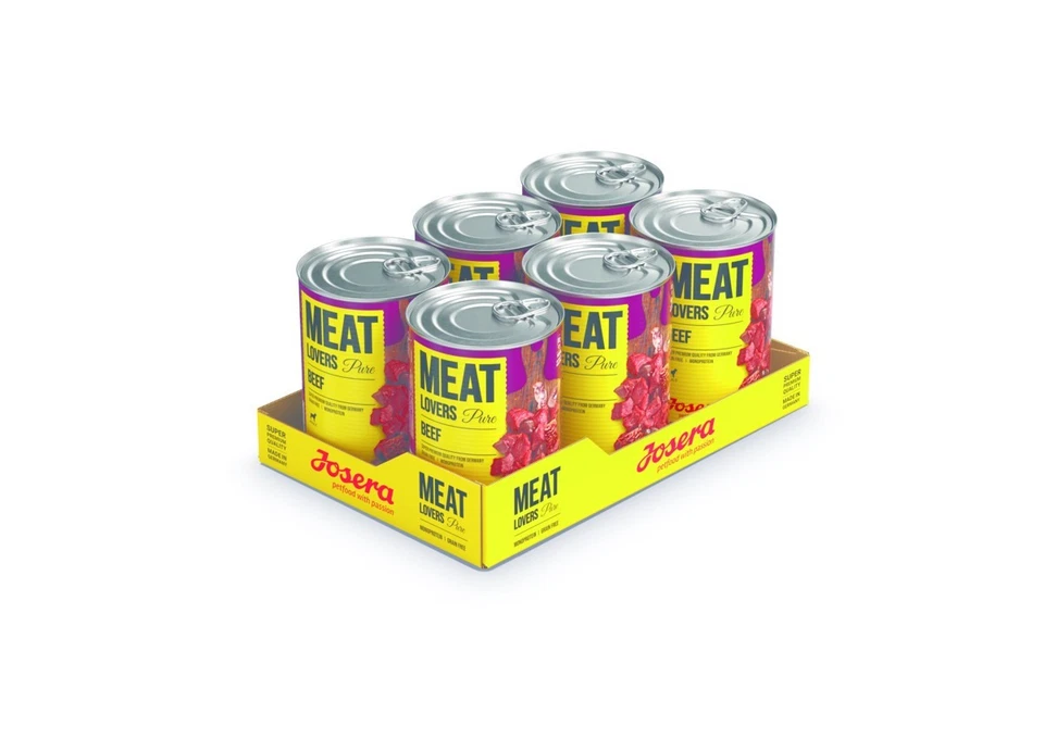 Josera Meat Lovers Pure Beef 6 x 800g - Bild 1 von 1