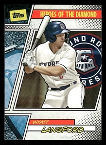 2024 Topps Pro Debut WYATT LANGFORD HEROES OF THE DIAMOND #HOTD-5 - Picture 1 of 2
