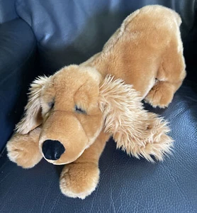 Dakin Lou Rankin Friends Charley Cocker Spaniel Stuffed Animal 28CM LONG - Picture 1 of 5