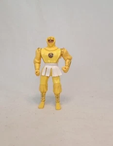1995 GIALLO RANGER NINJA POTENTE MORPHIN POWER RANGERS FILM ACTION FIGURE 5" - Foto 1 di 4
