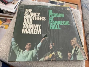 The Clancy Bros & Tommy Makem “In Person At Carnegie Hall” Stereo In Shrink Wrap - Picture 1 of 3