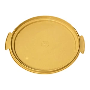Replacement Vintage Tupperware Large Cake Taker Base Tray Harvest Gold 684-3 - Picture 1 of 8