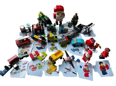 LEGO CITY: Advent Calendar (60268) Ages 5+ NOT COMPLETE santa Vehicles - Image 1 of 4