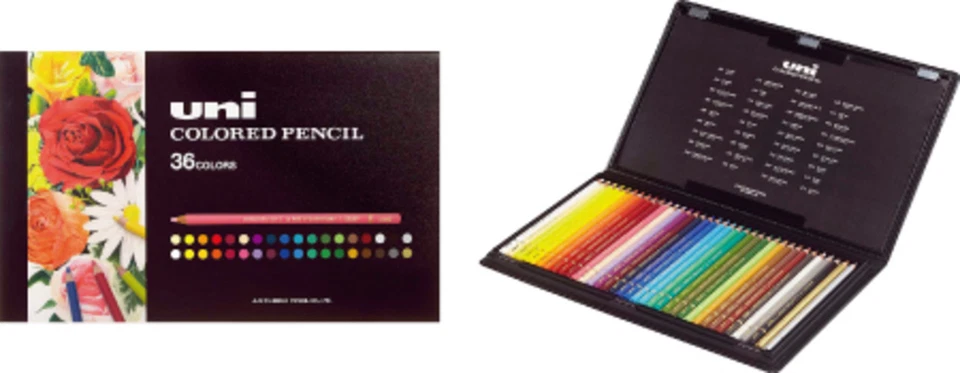 Mitsubishi Pencil Uni Colored Pencils 36 Colors Set UC36CN