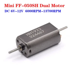 DC 12V HO Model Railway Trains Micro Mini FK-055 Motor Engine 1.5mm Dual Shaft - Picture 1 of 6