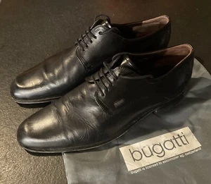 Herrenschuhe Businessschuhe schwarz Bugatti Gr. 44 comfort wide - Bild 1 von 4