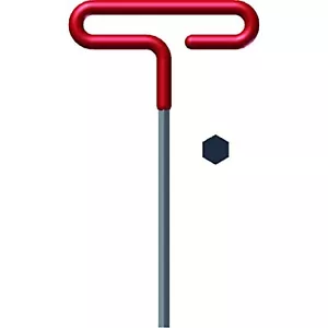 EKLIND 51614 7/32 Inch Cushion Grip Hex T-Handle T-Key allen wrench - Picture 1 of 5