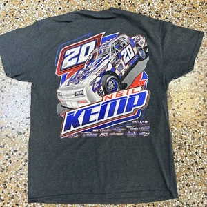 Vintage #20 Stock Car Racing Neil Kemp grafisches T-Shirt doppelseitig ohne Etikett XL? - Bild 1 von 10