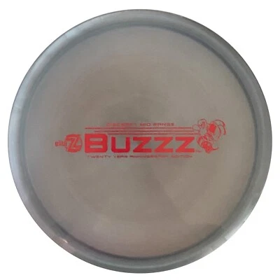 New Discraft 20 Year Anniversary Buzzz 177+g Gray Red Foil Wasp Tooling - Image 1 of 2