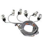 (Lot de 6) PA0657 électrovanne à pincement attachée rév. 4 assemblages avec câble 20 broches